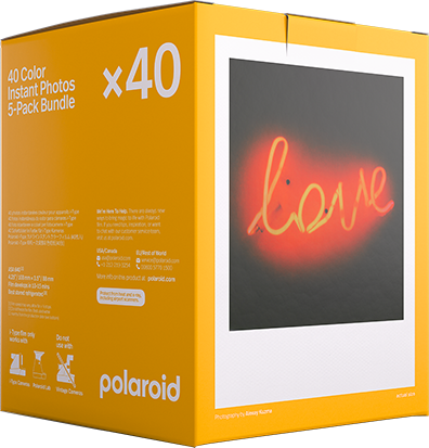 Polaroid Color film I-Type 5-pack