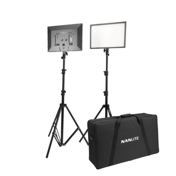 Nanlite LUMIPAD 25 LED 2 LIGHT KIT WITH STAND+BAG