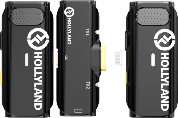 Hollyland Lark C1 Duo Wireless Lavalier Microphone for iPhone