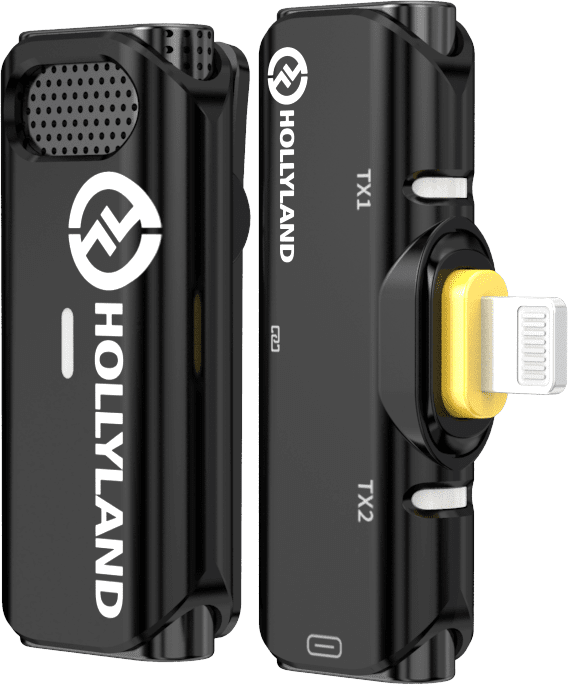 Hollyland Lark C1 Solo Wireless Lavalier Microphone for iPhone