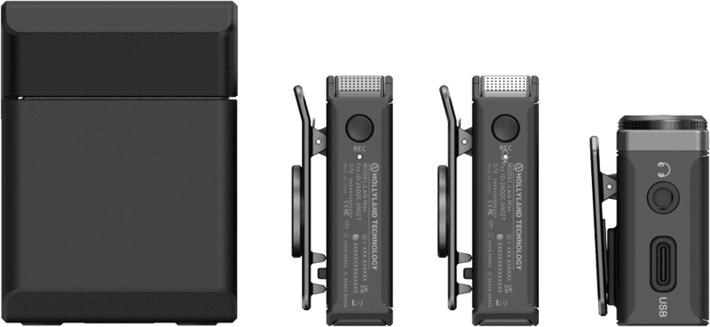 Hollyland Lark Max Wireless Lavaliere Microphone set
