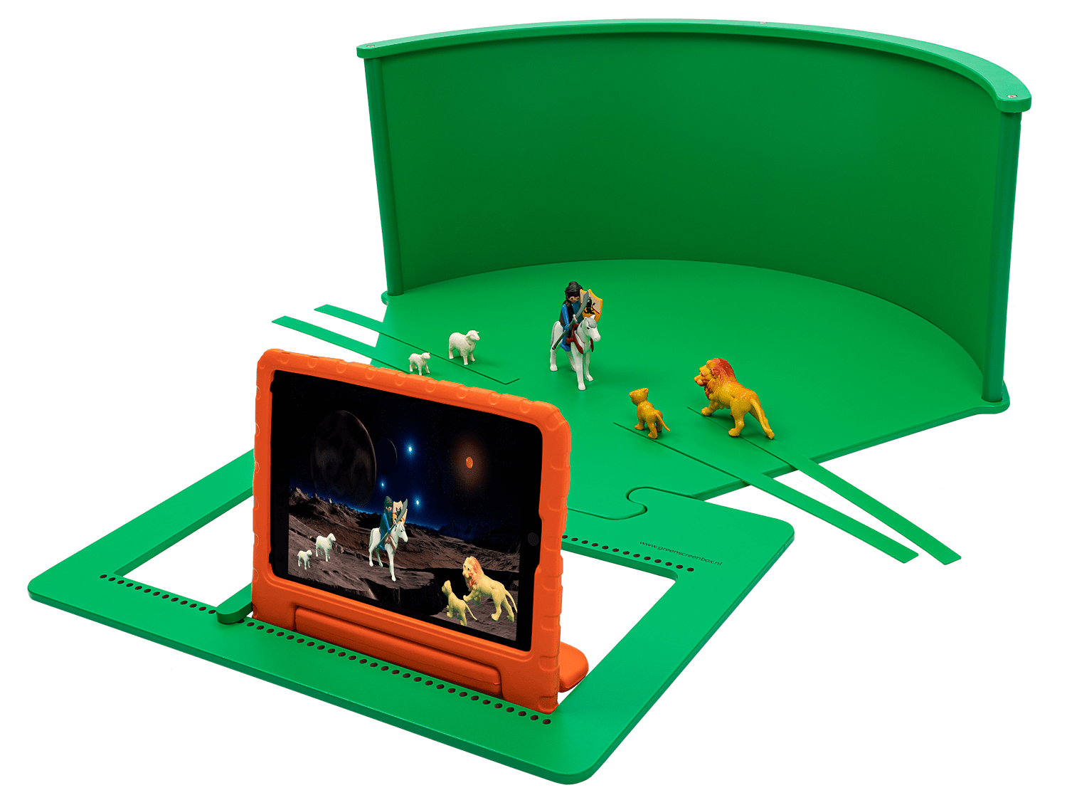 Greenscreenbox - Inkl. Stopmotion app