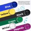 Basic Color Screen Printing Ink Set (100ml, 6 Colors)