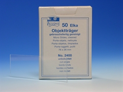 Objektglas 50 Stk 76x26 uslebne kanter