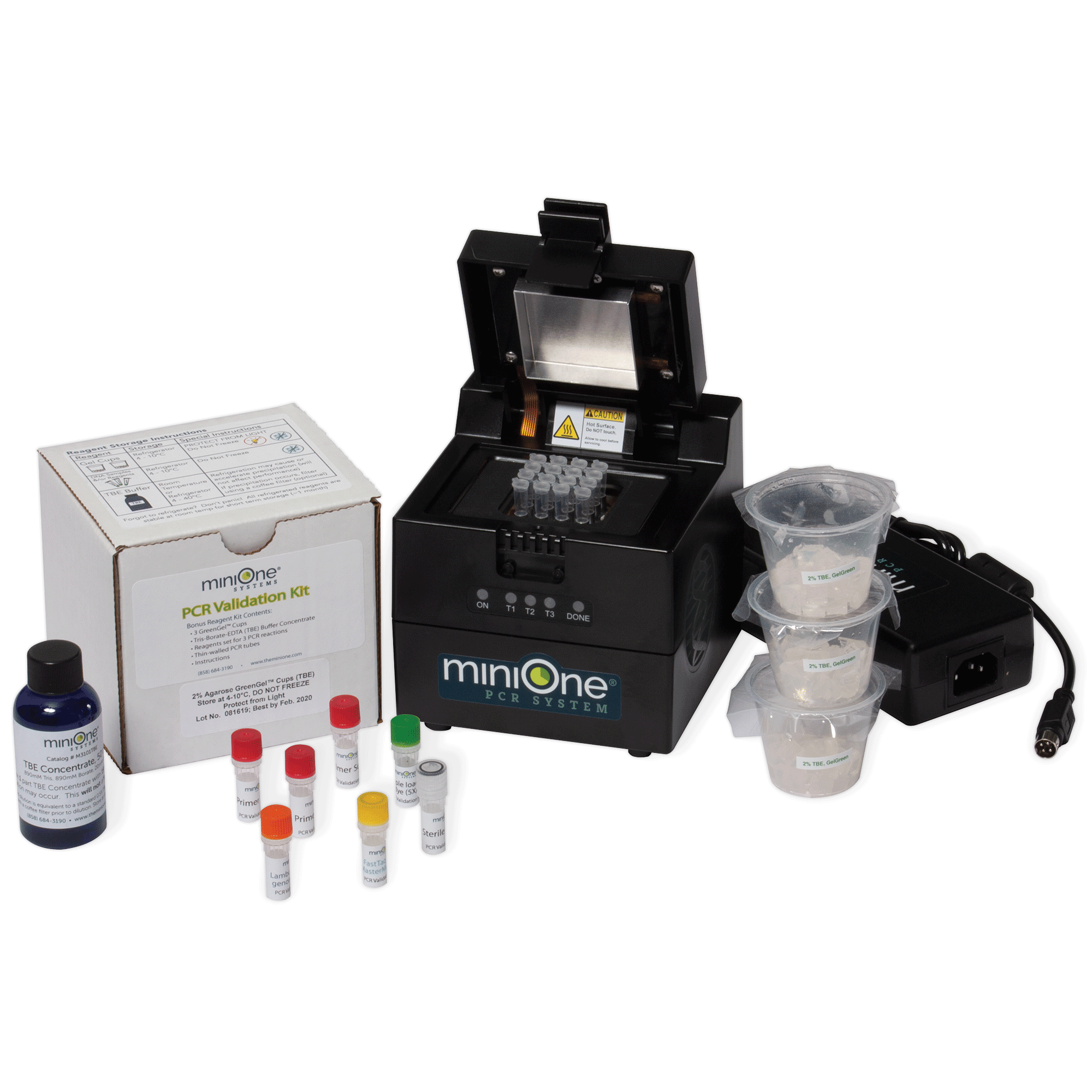 Detaljer for vedhæftning M4000-PCR-System