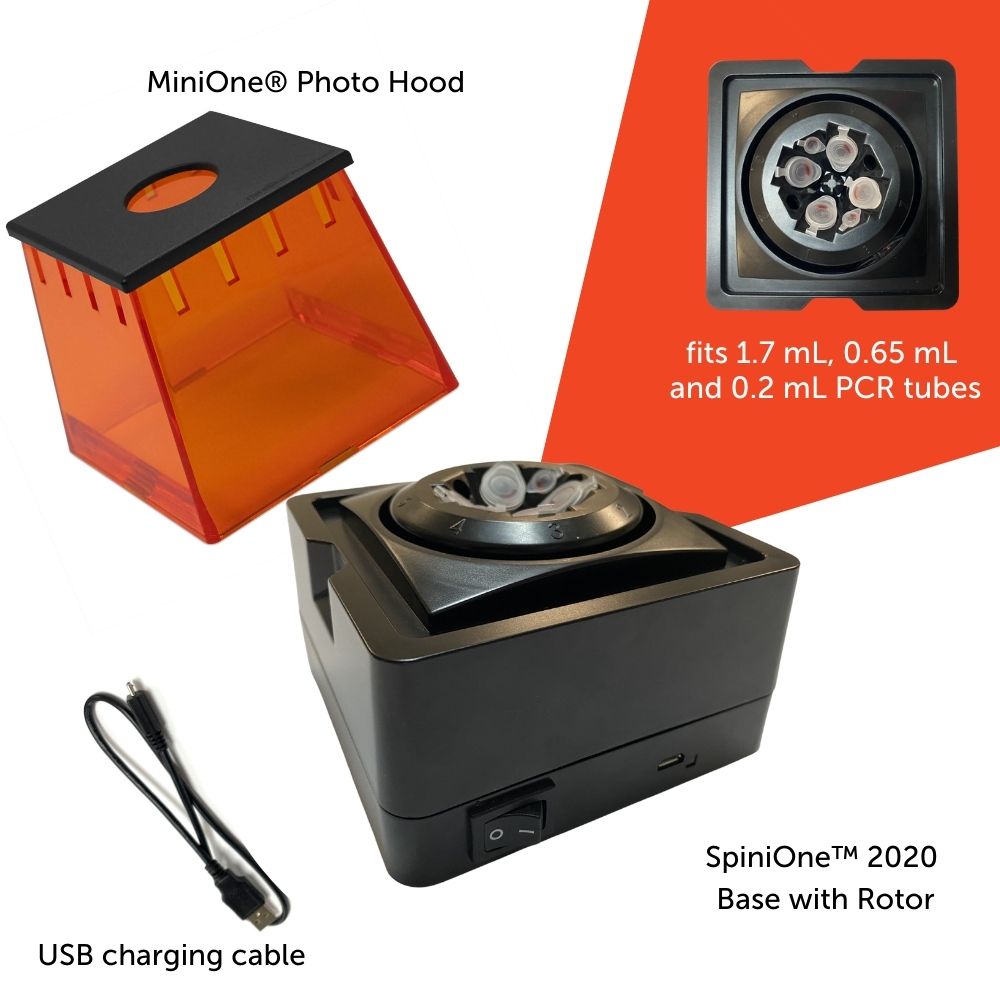SpiniOne 2020 Portable Centrifuge, 1 Complete System (M2036)