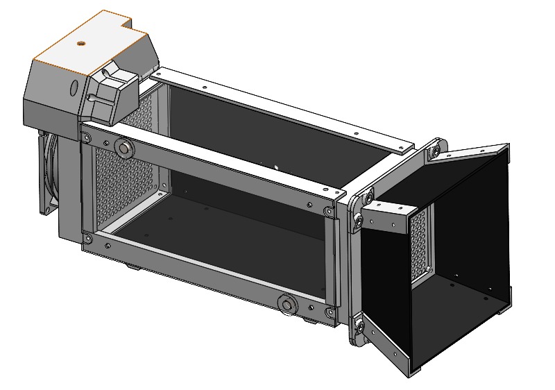 Ny PXL Vindtunnel med et synligt testområde på 12x12x25 cm  -  Nyt foto på vej :)