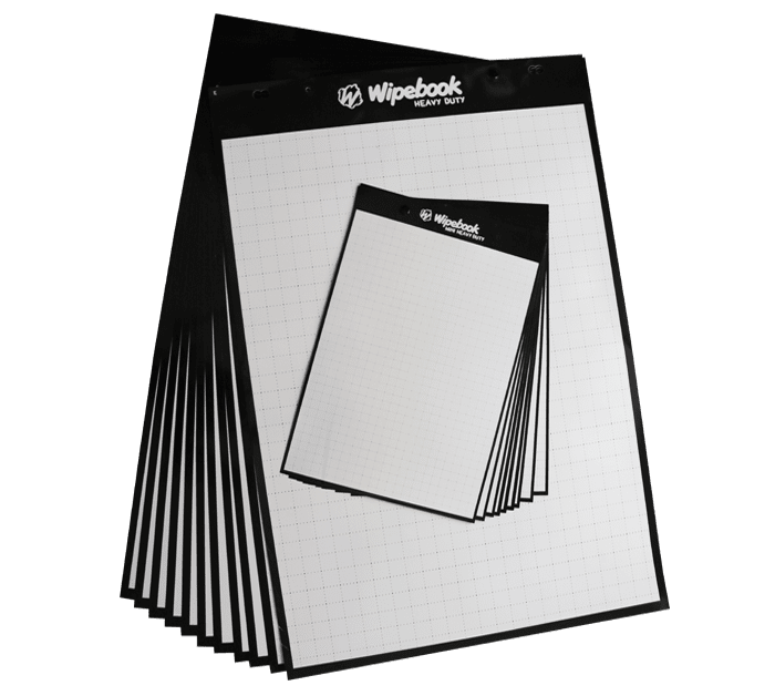 Wipebook Flipchart - Mini Heavy Duty