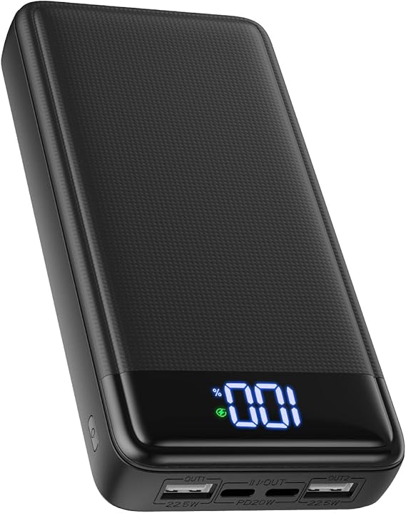POWERBANK 26800 mAh hurtigopladning – Sikre liv til ens Mikroskoper når man er på felttur