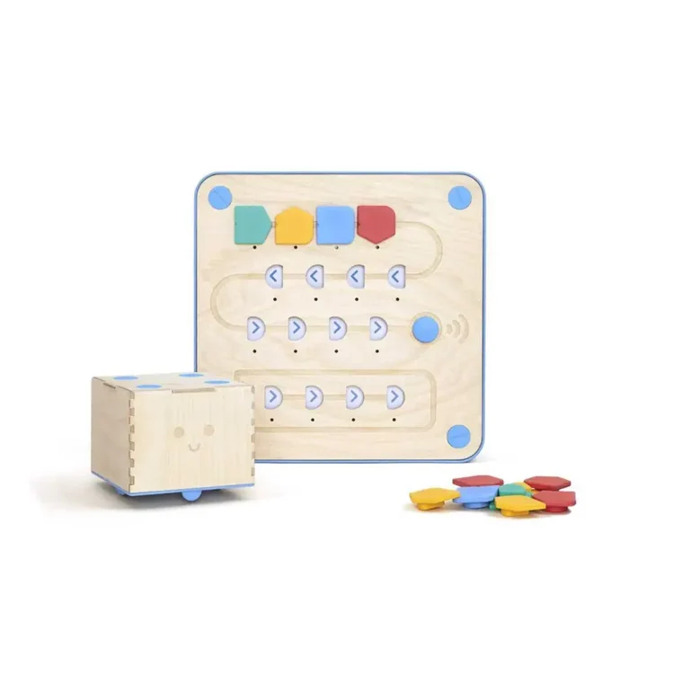 Cubetto robot med genopladeligt batteri til skærmfri kodning